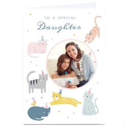 Card Factory Photo Klara Hawkins Card - Cats