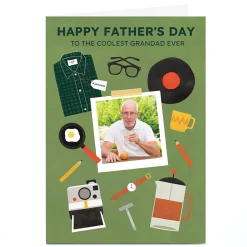 Photo Lemon & Sugar Father's Day Card - Coolest Grandad Ever Stuff Father's Day|Photo