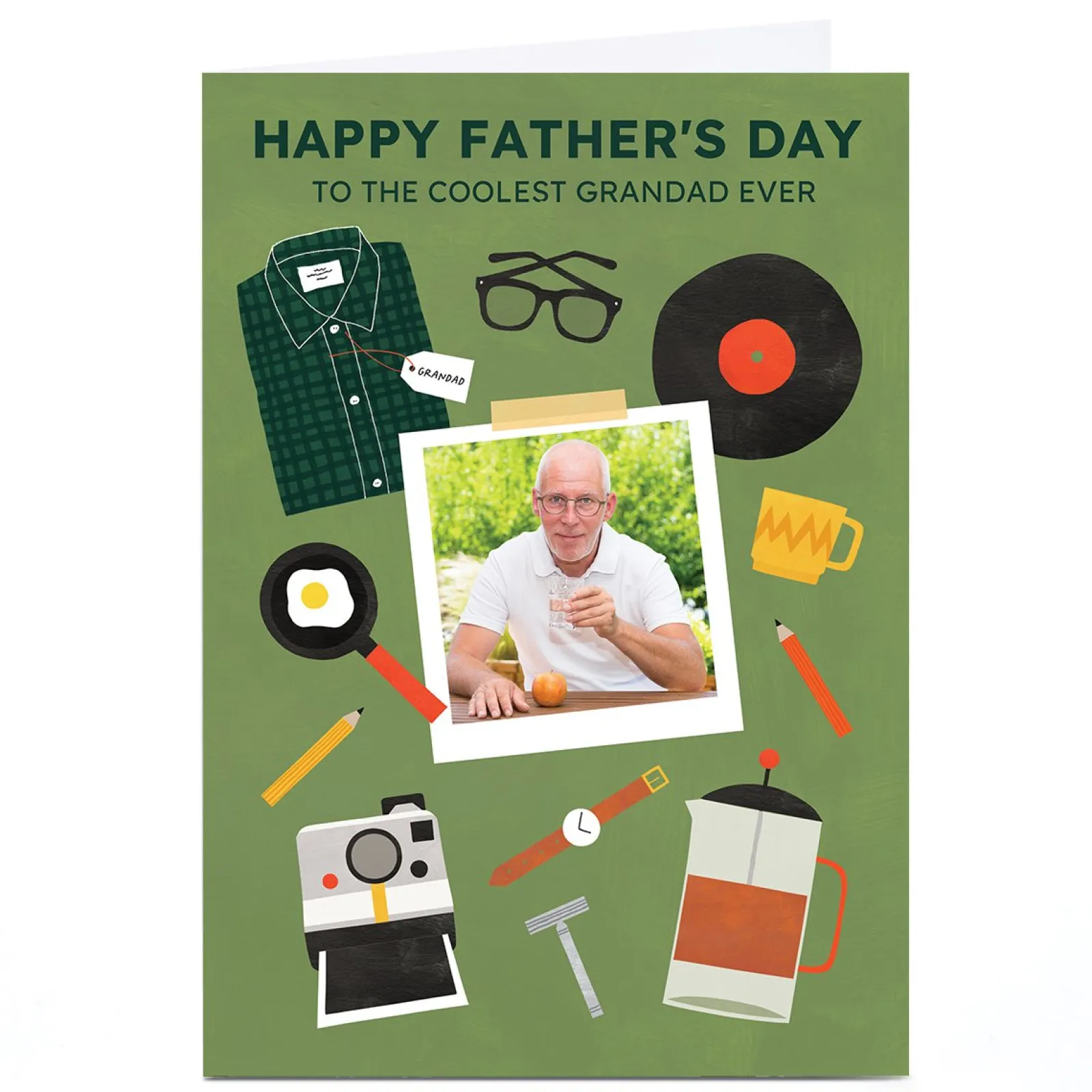 Photo Lemon & Sugar Father's Day Card - Coolest Grandad Ever Stuff Father's Day|Photo