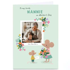 New Photo Lemon & Sugar Mother's Day Card - Nannie Mouse Photo