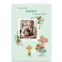 Clearance Photo Lemon & Sugar Mother's Day Card - Nana Mouse Photo