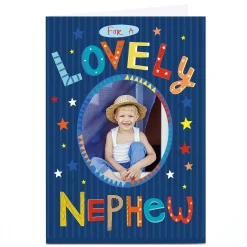 Kids Card Factory Photo Lindsay Loves To Draw Card - Lovely Nephew