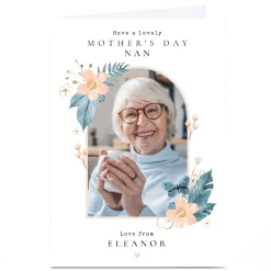 Hot Photo Mother's Day Card - Flower Frame, Lovely Mother's Day Mother's Day