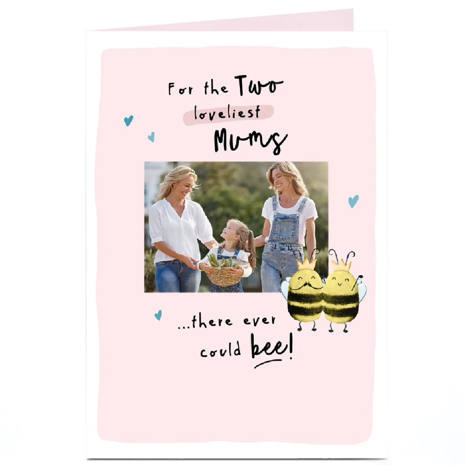Photo Mother's Day Card - Two Mums Photo