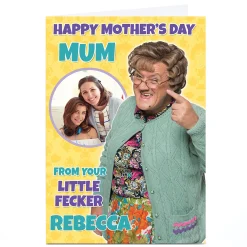 Clearance Photo Mrs. Brown's Boys Mother's Day Photo Card - Little Fecker Tv & Film|Photo