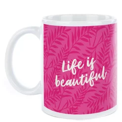 New Photo Mug - Life is Beautiful Personalised Mugs|Photo Gifts
