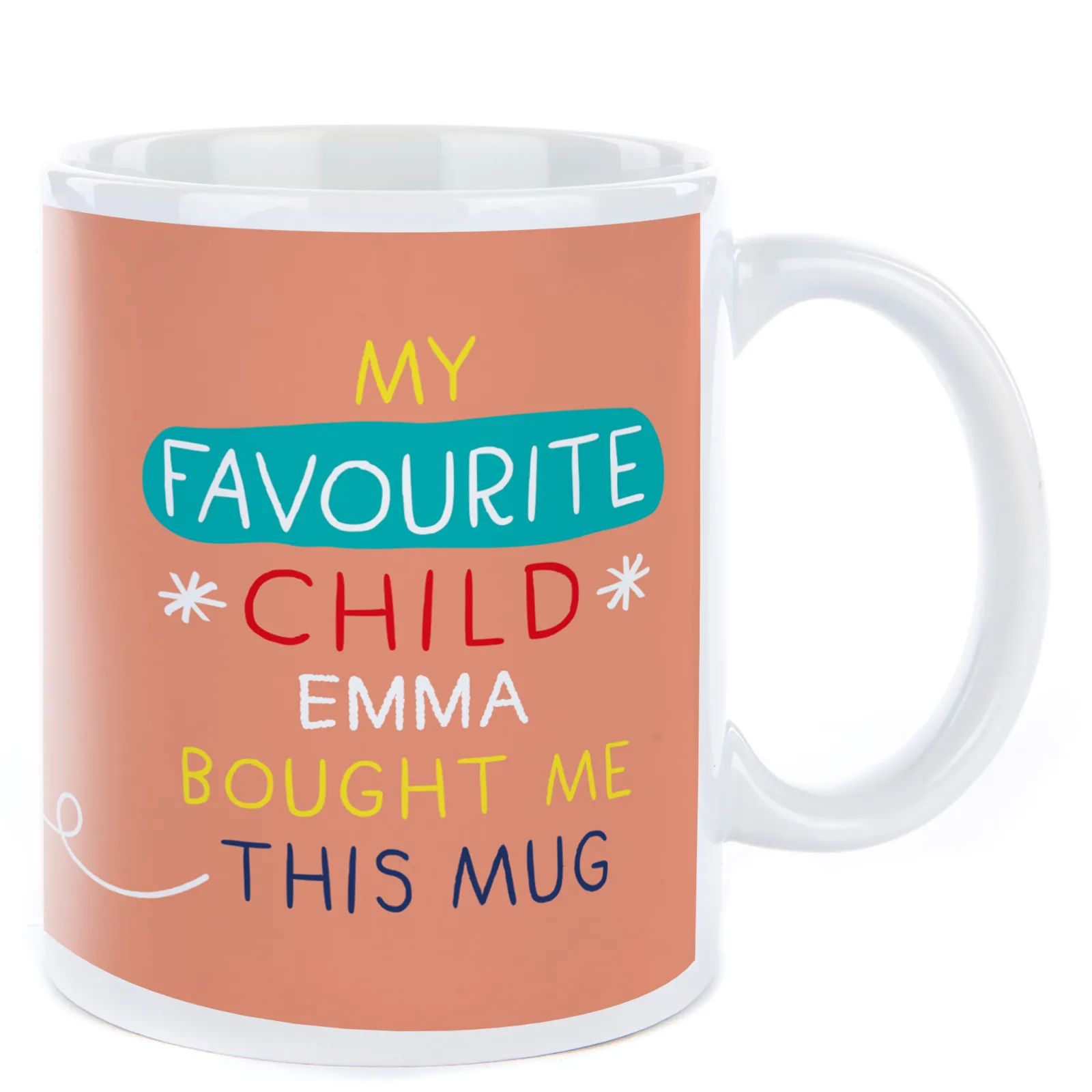 Online Photo Mug - My Favourite Child... Kids Personalised Mugs|Photo Gifts