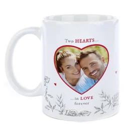 Card Factory Photo Mug - Two Hearts In Love Forever