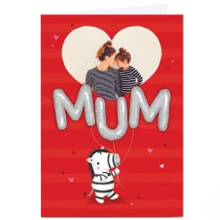 Outlet Photo Mum Any Occasion Card - Mum, Zebra For Mum|Mum