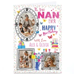 Discount Photo Nik Golesworthy Birthday Card - Best Nan Photo|Birthday