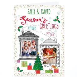 Card Factory Photo Nik Golesworthy Christmas Card - Our Home