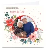 Card Factory Photo Nikki Upsher Christmas Card - Round Frame