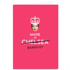 Card Factory Photo PG Quips Card - Made in, Pink