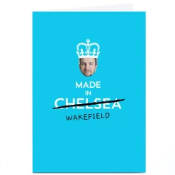 New Photo PG Quips Card - Made in, Blue Trending|Funny