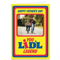 Card Factory Photo PG Quips Father's Day Card - Legend