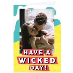 Card Factory Photo Phoebe Munger Birthday Card - Wicked