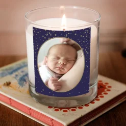 Photo Pomegranate & Cashmere Scented Candle - Star Sprinkles Photo Gifts|Scented Candles