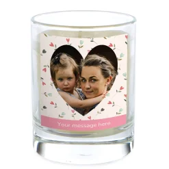 Best Photo Pomegranate & Cashmere Scented Candle - Heart Flowers Photo Gifts|Scented Candles