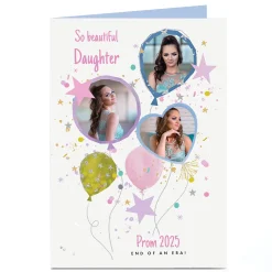 Clearance Photo Prom Card - So Beautiful Balloons, Daughter Photo