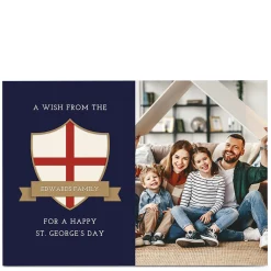 Card Factory Photo St. George's Day Card - From The Family
