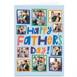 Card Factory Photo Stevie Studio Father's Day Card - Happy Father's Day, 10 Photos