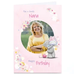 Card Factory Photo Tatty Teddy Birthday Card - For a Lovely Nana