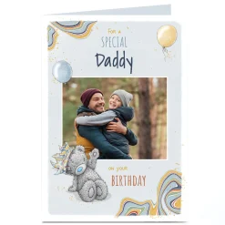 Card Factory Photo Tatty Teddy Birthday Card - Bear With Birthday Crown, Daddy