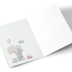 Hot Photo Tatty Teddy Birthday Card - Floating Balloons, Lovely Daughter For Daughter|Tatty Teddy