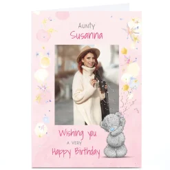 Outlet Photo Tatty Teddy Birthday Card - Pink Celebration, Aunty For Auntie|Tatty Teddy