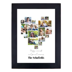 Card Factory Photo Upload 17 Photo Print - Happy Moments and Special Memories