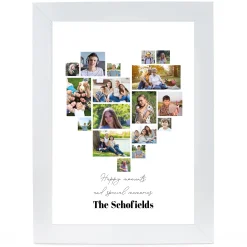 Card Factory Photo Upload 17 Photo Print - Happy Moments and Special Memories