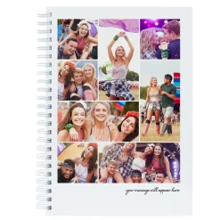 Card Factory Photo Upload 8 Photos & A Message Notebook