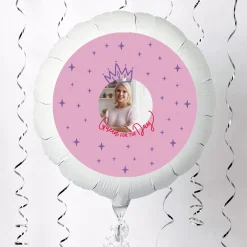 New Photo Upload Balloon - Queen for The Day Personalised Party|Balloons For Her