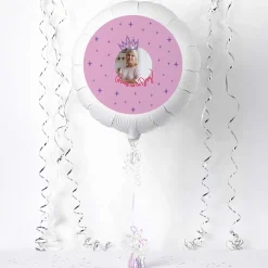 New Photo Upload Balloon - Queen for The Day Personalised Party|Balloons For Her
