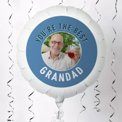 Best Photo Upload Balloon - You're the Best, Grandad Birthday Party|Balloons For Him