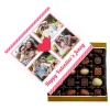 Photo Upload Belgian Chocolates - Heart & Stripes Photo Gifts|Chocolate & Sweets