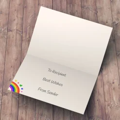 Card Factory Photo Upload Card - Rainbow Pride