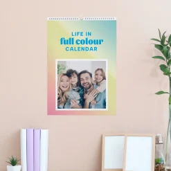 Hot Photo Upload Colourful Borders Calendar Personalised Calendars And Diaries|Photo Gifts
