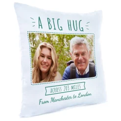Clearance Photo Upload Cushion - A Big Hug Personalised Cushions|Photo Gifts