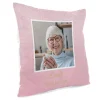 Card Factory Photo Upload Cushion - Lovely Pink, Any Name