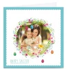 Card Factory Photo Upload Easter Card - Flowers & Eggs