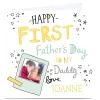 Card Factory Photo Upload Father's Day Card - First Father's Day