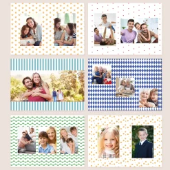 Card Factory Photo Upload Geometric Design Calendar