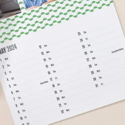 Card Factory Photo Upload Geometric Design Calendar