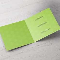 Card Factory Photo Upload Thank You Card - Blue Santa