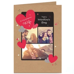 New Photo Upload Valentines Card - Editable Recipient Photo