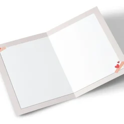 Outlet Photo Upload Valentine's Card - Red Hearts & Polaroids, Girlfriend Photo