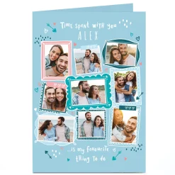 Discount Photo Valentine's Day Card - Time Spent with You Photo