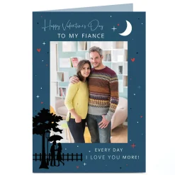 Card Factory Photo Valentine's Day Card - Every Day I Love You More, Fiance