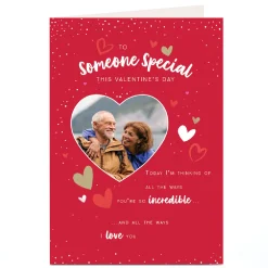 Card Factory Photo Valentine's Day Card - All The Ways I Love You, Someone Special